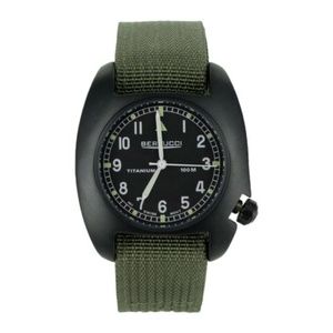 Bertucci D-1T ION 17009 Vintage Black with Olive Strap